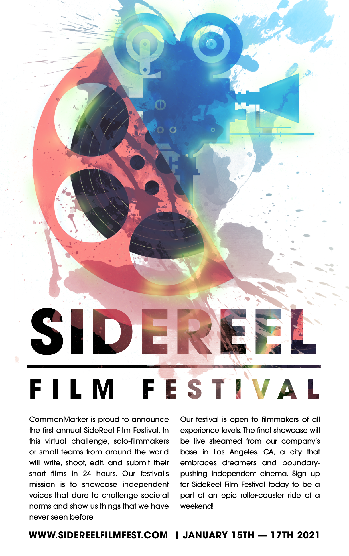 SideReel Film Festival Poster